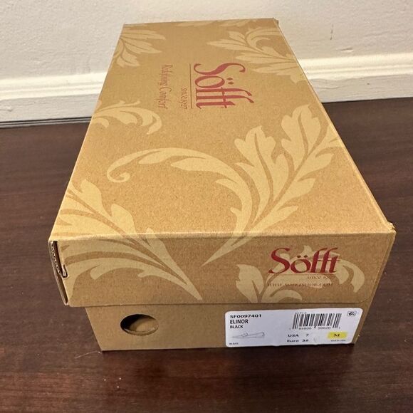 Sofft Black Leather Slip-On Loafers size 7, women’s - Picture 10 of 10